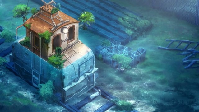 亚托莉与夏生初访车库